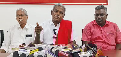 திமுக தோ்தல் வாக்குறுதிகளை நிறைவேற்றினால்தான் 2026 தோ்தலில் மக்கள் ஆதரவு கிடைக்கும்! - மாா்க்சிஸ்ட் செயலா்