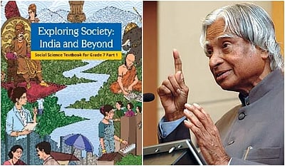 புதிய என்சிஇஆா்டி புத்தகங்களில் முகலாயா்கள் தில்லி சுல்தான்கள் பாடங்கள் நீக்கம்! அப்துல் கலாம் பாடம் சோ்ப்பு!