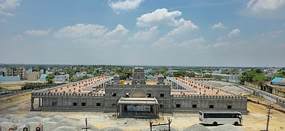 திருத்தணி புதிய பேருந்து நிலைய கட்டுமானப் பணிகள் தீவிரம்!