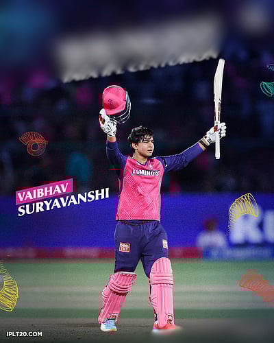 14 வயதில் சதம் விளாசி வரலாறு படைத்த வைபவ் சூர்யவன்ஷி!