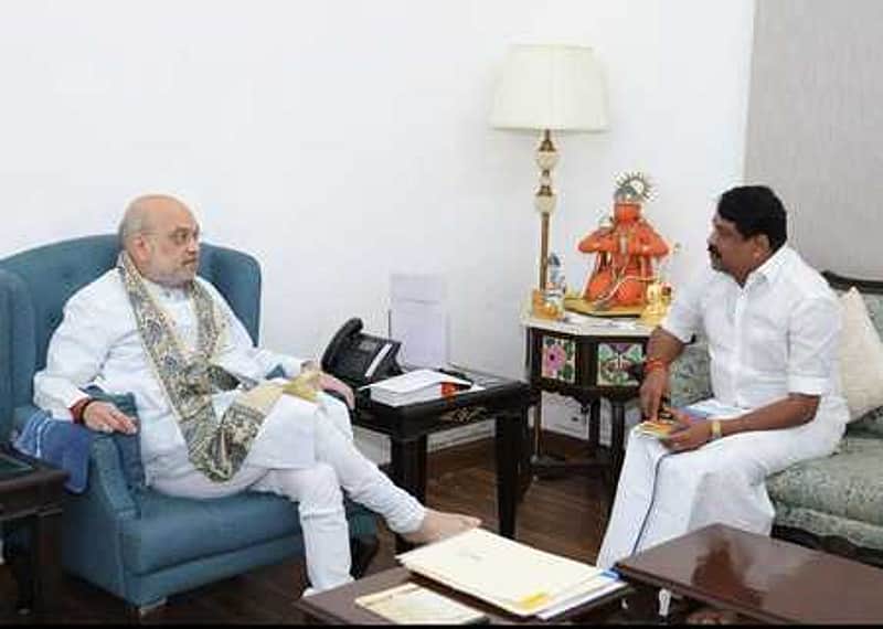 Union Minister Amit Shah has meeting with Tamil Nadu BJP leaders in Delhi