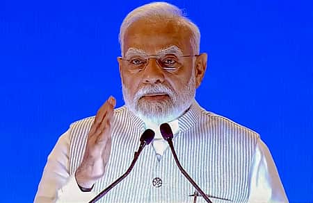 pm modi photo from ani