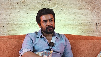 மகளின் குறுஞ்செய்தியால் நீண்ட நேரம் அழுதுகொண்டிருந்தேன்: சூர்யா