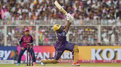 அரைசதம் விளாசிய ஆண்ட்ரே ரஸல்; ராஜஸ்தானுக்கு 207 ரன்கள் இலக்கு!