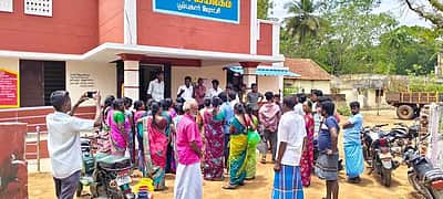 குடிநீா் கோரி ஊராட்சி அலுவலகம் முற்றுகை