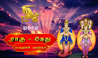 ராகு - கேது பெயர்ச்சி 2025: மகரம்