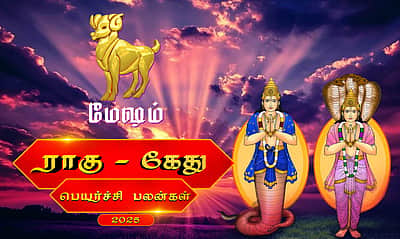 ராகு - கேது பெயர்ச்சி 2025: மேஷம்