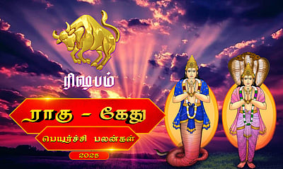 ராகு - கேது பெயர்ச்சி 2025: ரிஷபம்