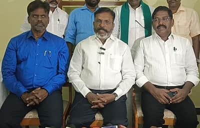 அதிமுக - பாஜக கூட்டணி சரிவைச் சந்திக்குமே தவிர வளராது: தொல். திருமாவளவன் 