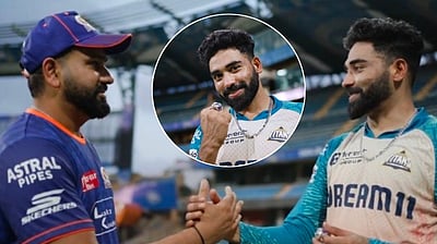 முகமது சிராஜுக்கு பிசிசிஐ சார்பில் வைர மோதிரம் அணிவித்த ரோஹித் சர்மா! 