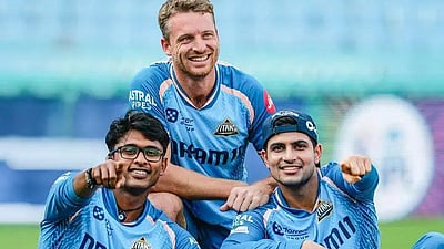 வரலாற்றுச் சாதனை நிகழ்த்திய குஜராத் டைட்டன்ஸ் வீரர்கள்!