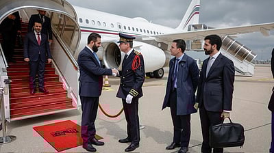 முதல்முறையாக ஐரோப்பிய பயணம் மேற்கொள்ளும் சிரியாவின் இடைக்கால அதிபர்! 