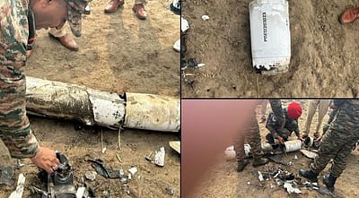 பஞ்சாபில் தாக்குதல்? ஏவுகணை பாகங்கள் கண்டெடுப்பு!