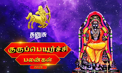 குருப்பெயர்ச்சி பலன்கள் - 2025: தனுசு