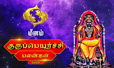குருப்பெயர்ச்சி பலன்கள் - 2025: மீனம்