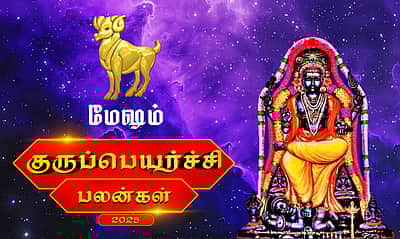 குருப்பெயர்ச்சி பலன்கள் - 2025: மேஷம்