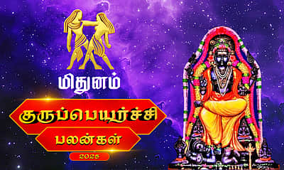குருப்பெயர்ச்சி பலன்கள் - 2025: மிதுனம்