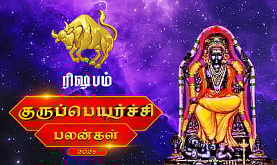 குருப்பெயர்ச்சி பலன்கள் - 2025: ரிஷபம்