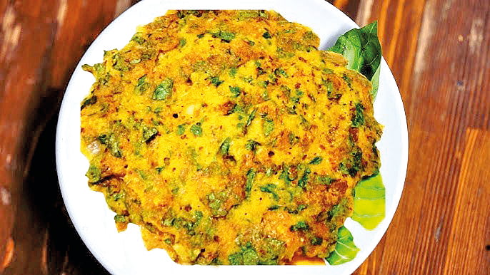 வெந்தயக் கீரை அடை