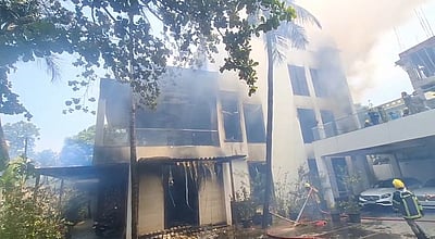 வளசரவாக்கத்தில் தீ விபத்து: 2 பேர் பலி