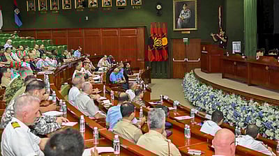 ஆபரேஷன் சிந்தூா்: உலக நாடுகளின் தூதரக பாதுகாப்பு அதிகாரிகளுக்கு இந்தியா விளக்கம்