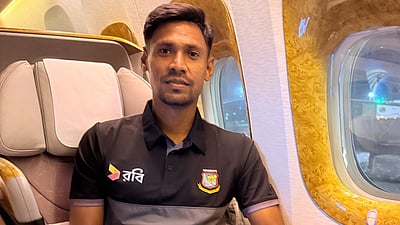 ஐபிஎல் விளையாட ஒப்பந்தமான வங்கதேச வீரர் அமீரகம் பயணம்..! குழப்பத்தில் ரசிகர்கள்!