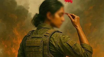 போர் பதற்றத்திற்கிடையே, ‘ஆபரேஷன் சிந்தூர்’ போஸ்டர்!