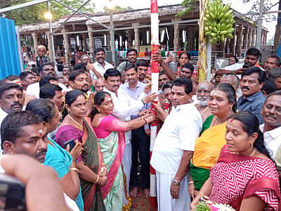 திருச்செந்தூர் சுப்பிரமணிய சுவாமி கோயில் கும்பாபிஷேக விழா: பூமி பூஜையுடன் தொடங்கியது!
