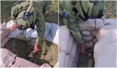 ஜம்மு-காஷ்மீரில் பாகிஸ்தான் வீசிய 42 வெடிக்காத குண்டுகள்! 
-பாதுகாப்பாக அழிப்பு