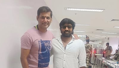 விஜய் சேதுபதி - விஷால் திடீர் சந்திப்பு! 