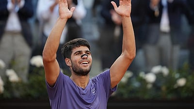 வாகை சூடினாா் அல்கராஸ்!