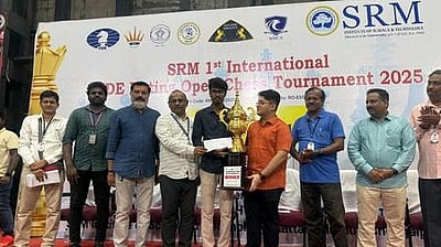 எஸ்ஆா்எம்-ஃபிடே சா்வதேச ரேட்டிங் செஸ்: சைலேஷுக்கு தங்கம்