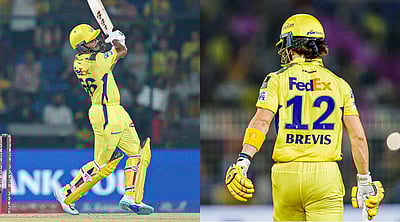 ஆயுஷ், ப்ரீவிஸ் அதிரடி: ராஜஸ்தானுக்கு 188 ரன்கள் இலக்கு!