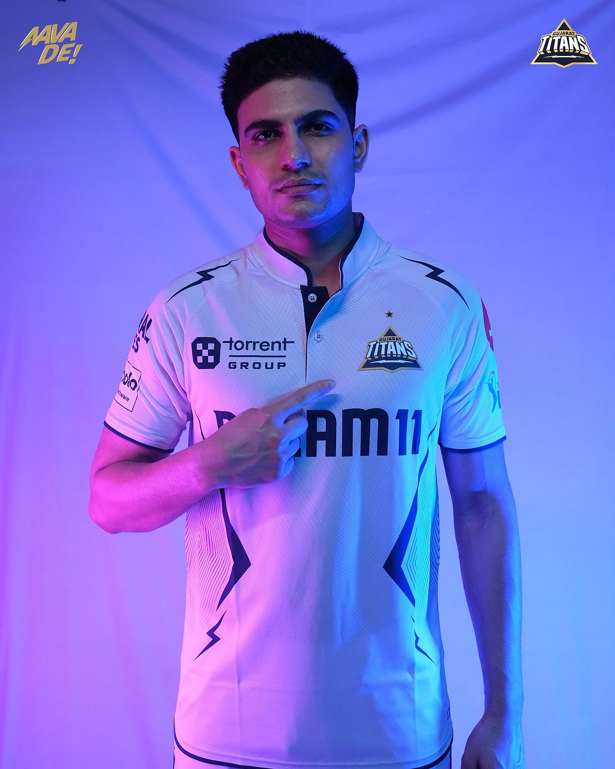 புதிய சீருடையில் ஷுப்மன் கில்!