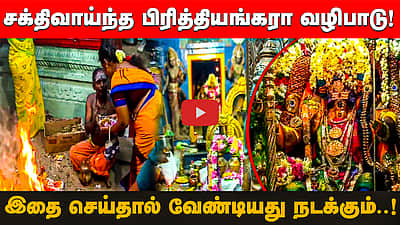 கேட்ட வரம் கொடுக்கும் மதுரை வடக்கு வாசல் காளியம்மன்! 