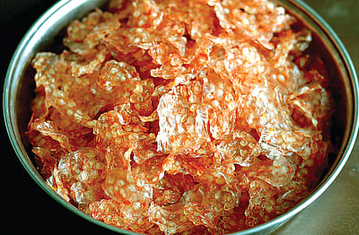 தக்காளிப் பழம்- ஜவ்வரிசி வடாம்