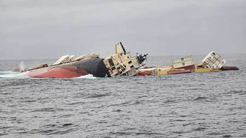 Singapore-bound vessel with 24 crew members sinks off Indian coast