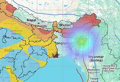 மணிப்பூரில் தொடர் நிலநடுக்கம்!