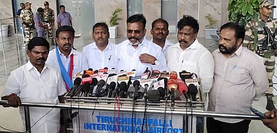 திமுக கூட்டணி மீது பாஜகவுக்கு பயம்! - திருமாவளவன் பேட்டி