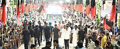 மதுரையில் முதல்வரின் மாபெரும் சாலைப் பேரணி! 