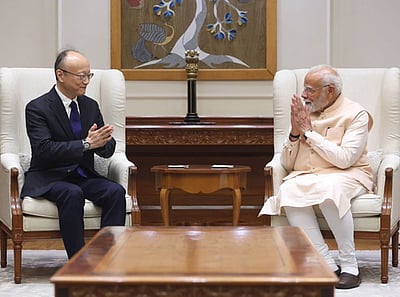 பிரதமர்  மோடி - ஆசிய வளர்ச்சி வங்கி தலைவர் சந்திப்பு