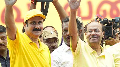 அன்புமணிதான் தலைவர்; பாமகவின் மாம்பழம் சின்னம் முடக்கப்படலாம்! - தேர்தல் ஆணையம் பதில்