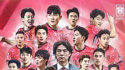 தொடர்ந்து 11-ஆவது முறையாக உலகக் கோப்பைக்கு தேர்வான தென் கொரியா!