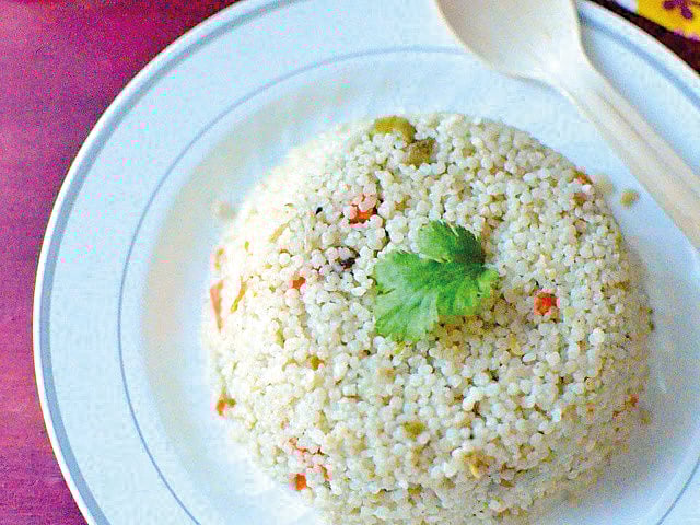 வரகு தேங்காய்ப் பால் புலாவ்