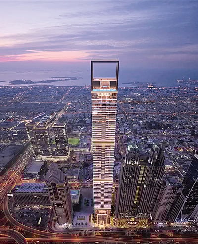 துபையில் டிரம்ப் கட்டும் கோபுரம்..