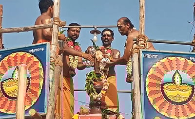 பெரிய மாரியம்மன் கோயிலில் கும்பாபிஷேகம்: திரளானோர் பங்கேற்பு!