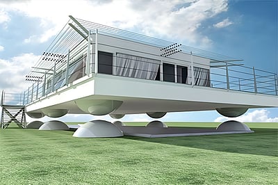 நிலநடுக்கம் பாதிக்காத வீடுகள்