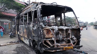 மணிப்பூரில் மீண்டும் வன்முறை - புகைப்படங்கள்