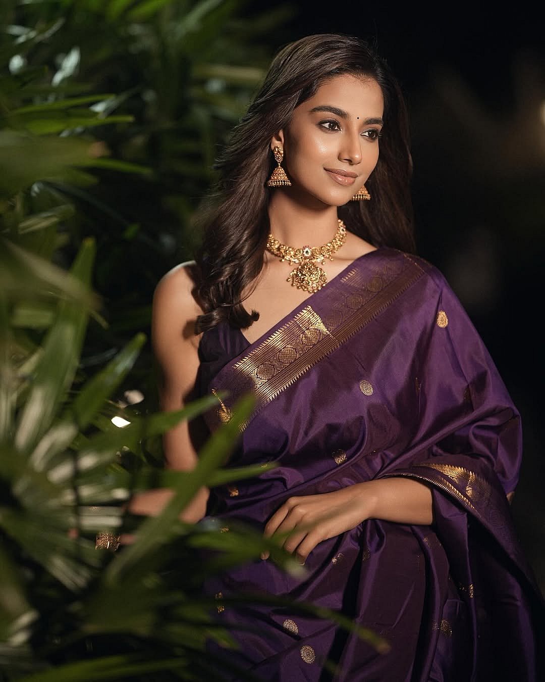 வசந்தம்... மீனாட்சி செளத்ரி!