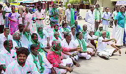 கால்வாயின் குறுக்கே பாலம்:
விவசாயிகள் போராட்ட அறிவிப்பு